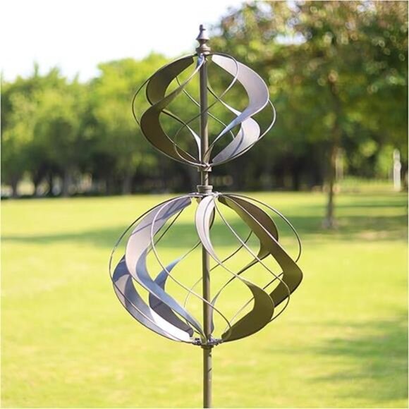 Wind Spinners Outdoor Metal - Large Kinetic Wind Spinner for Yard Garden - Picture 7 of 7